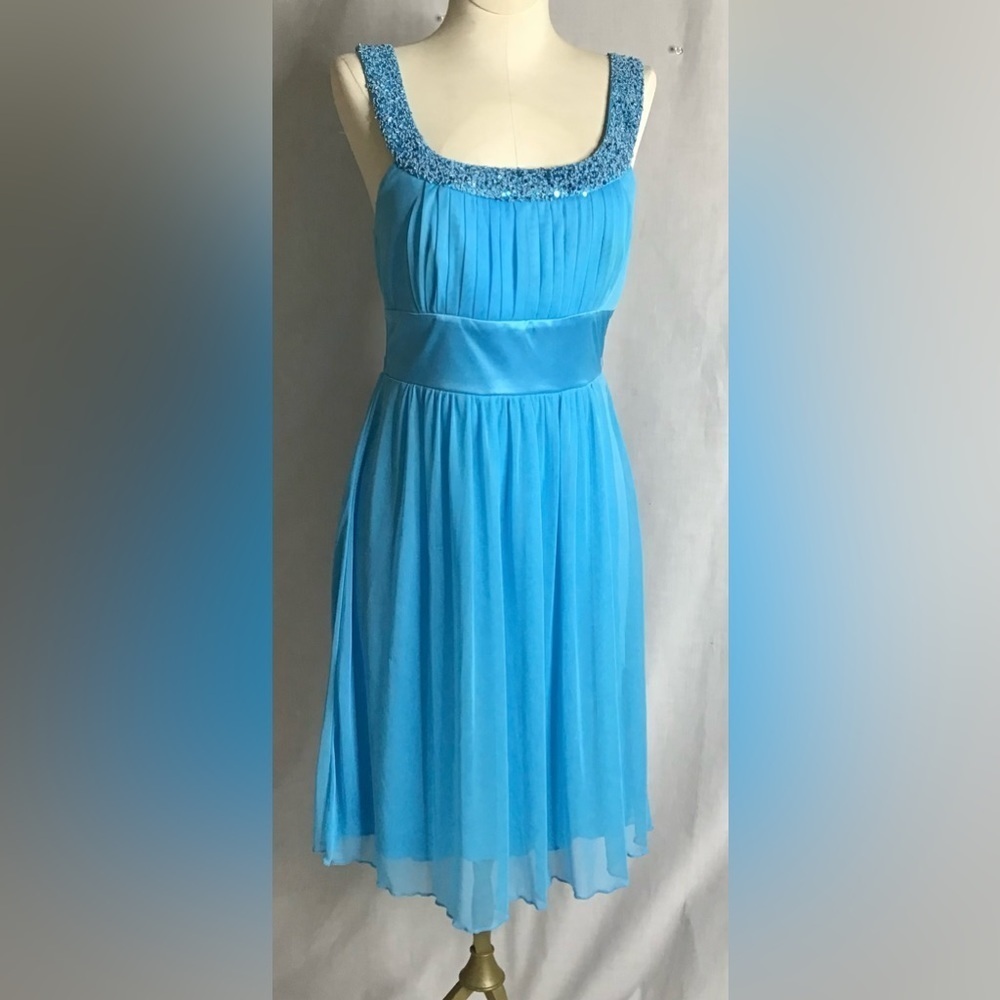LOVE TEASE Juniors Size Medium Dress Prom Wedding Dance with satin‎ belt